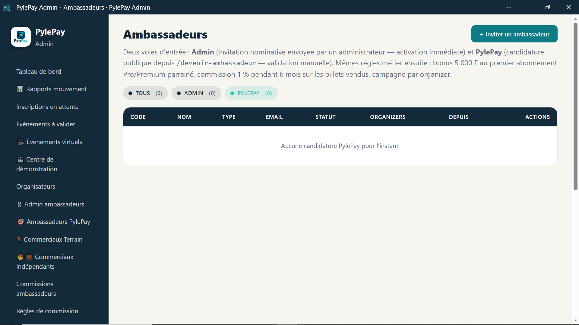 Ambassadeurs